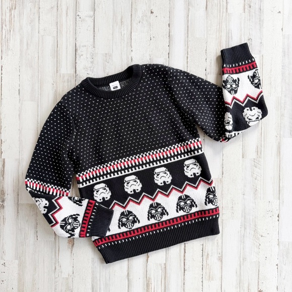 Hanna Andersson Star Wars Sweater 140 Boys 10
Stormtrooper Darth Vader Holiday - Picture 3 of 9